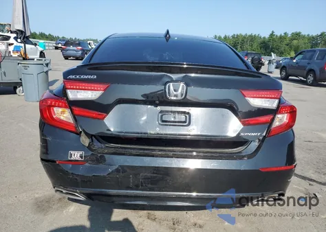 2021 Honda Accord Sport из США, поврежденный, VIN 1HGCV1F38MA101665